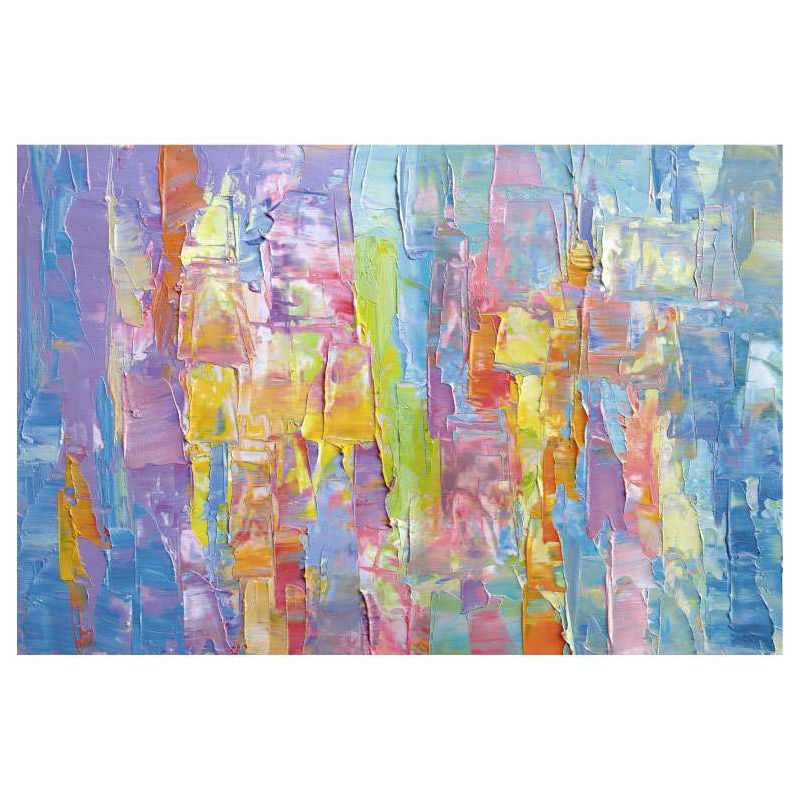 OIL PAINT canvas print - Abstract painting