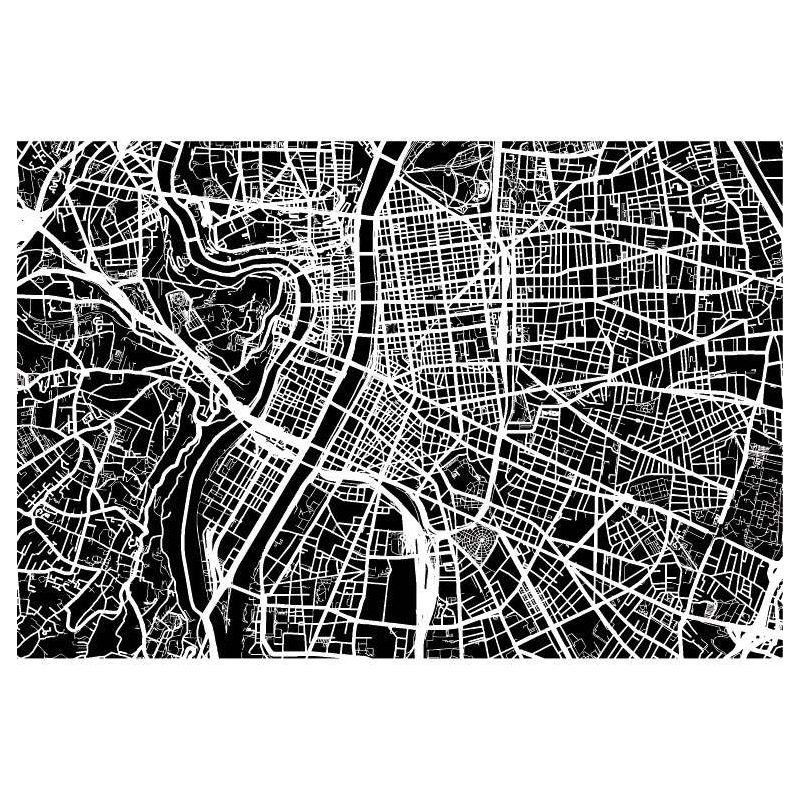 Papier peint panoramique ARANTELE DE LYON - Papier peint urbain