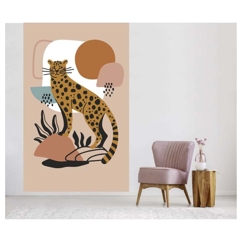 Tapisserie murale animal exotique pour salon