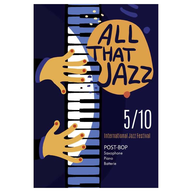 ALL THAT JAZZ poster - Design poster