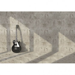 GUITAR ON THE WALL canvas print