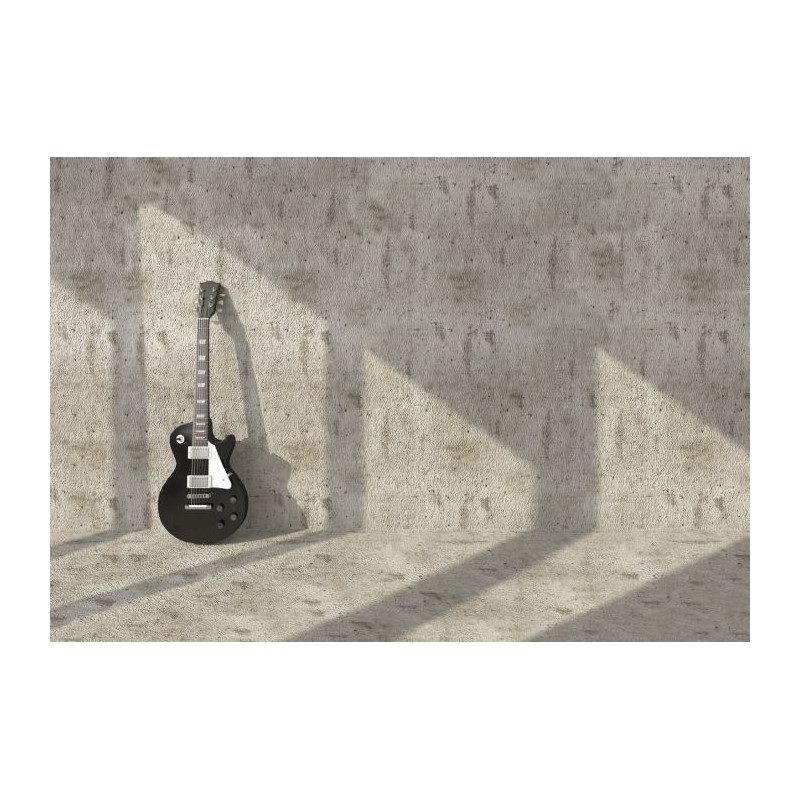 GUITAR ON THE WALL canvas print