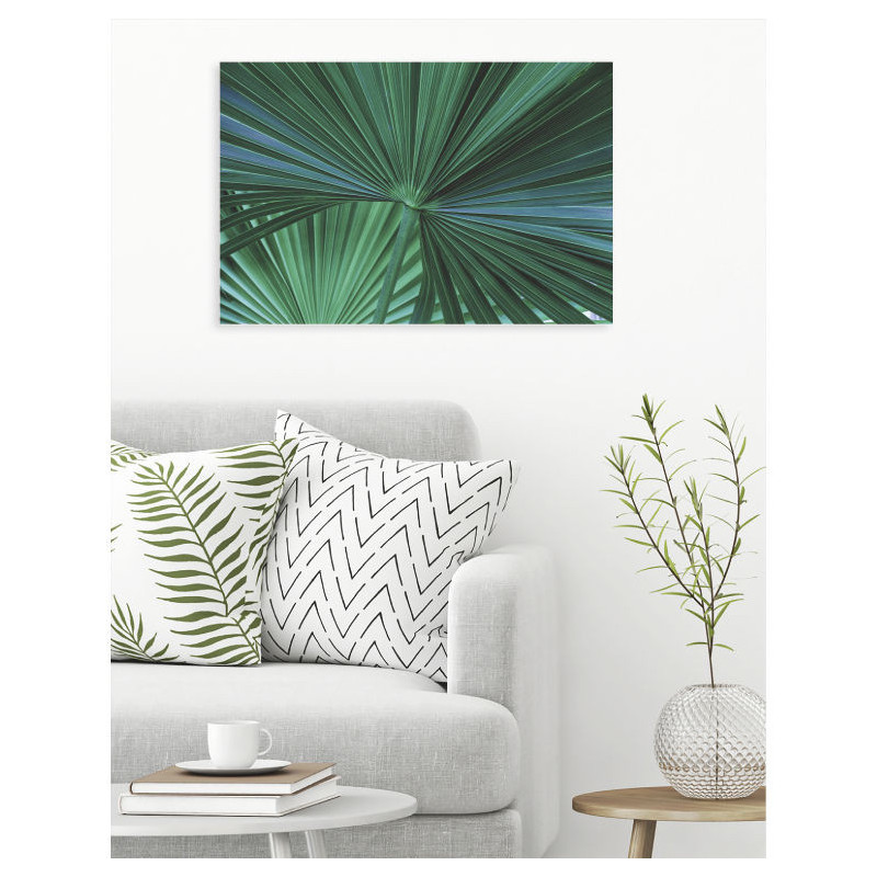 Poster feuillage vert ABSTRACT GREEN