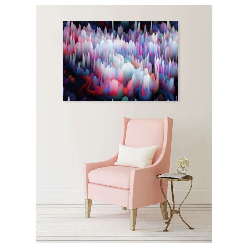 Poster mural design ABSTRACT LANDSCAPE