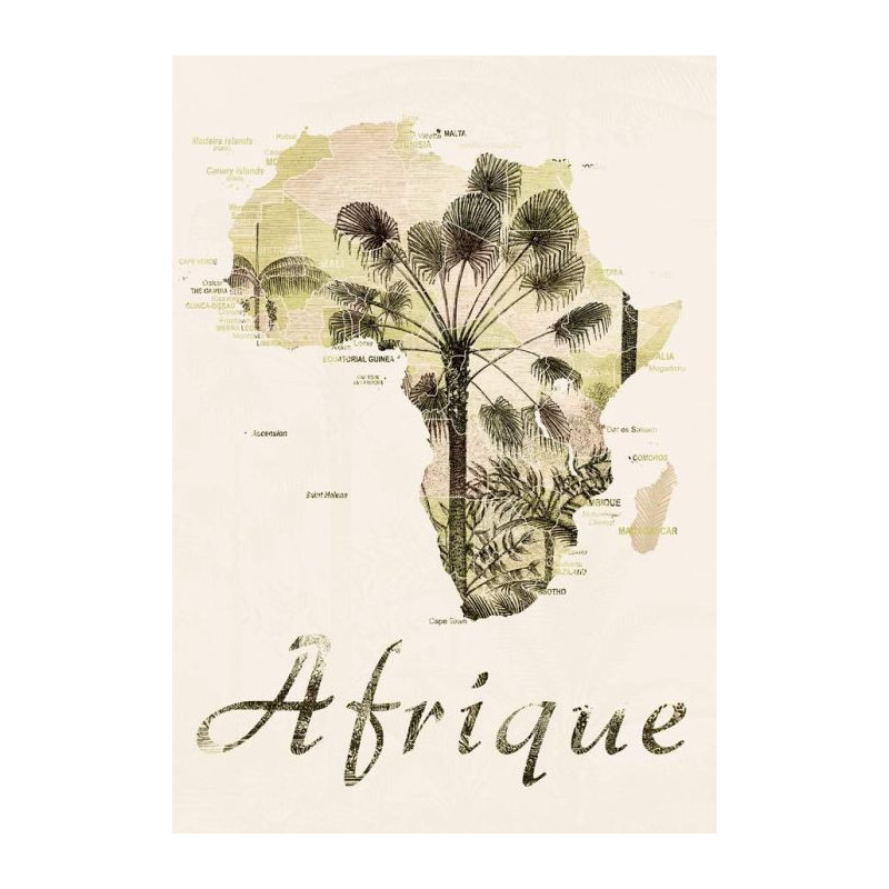 Poster AFRIQUE VINTAGE - Poster vintage