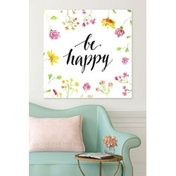 Poster BE HAPPY