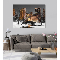 Poster New York CENTRAL PARK LIGHTS