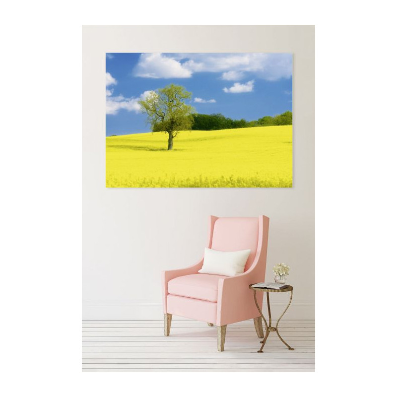 Poster CHEMIN JAUNE