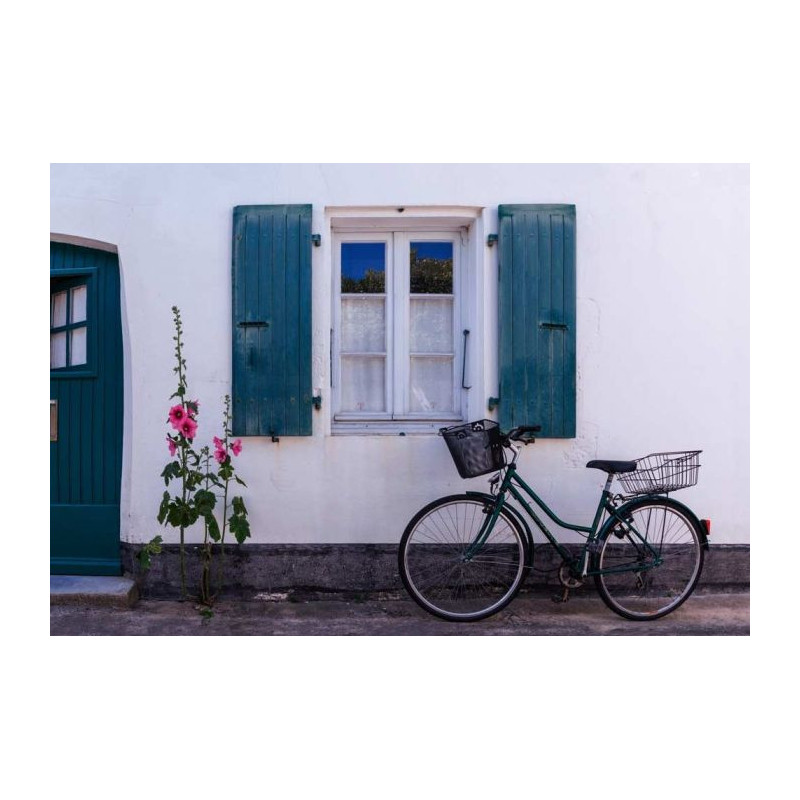 ILE DE RE BY BIKE poster - Panoramic poster