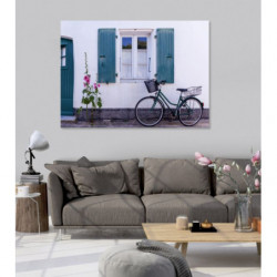 ILE DE RE BY BIKE canvas print