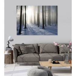 Poster FORET D'HIVER