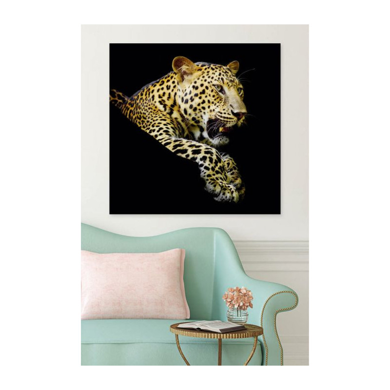 Poster LA SIESTE DU LEOPARD