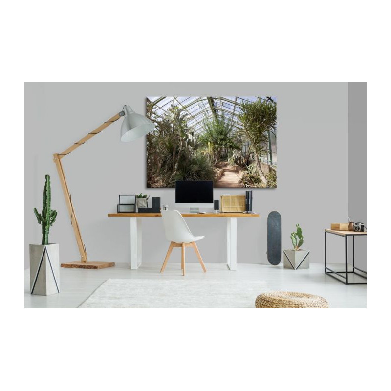 GREENHOUSE GARDEN canvas print