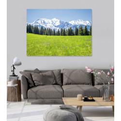 Póster PAISAJE DEL MONT BLANC