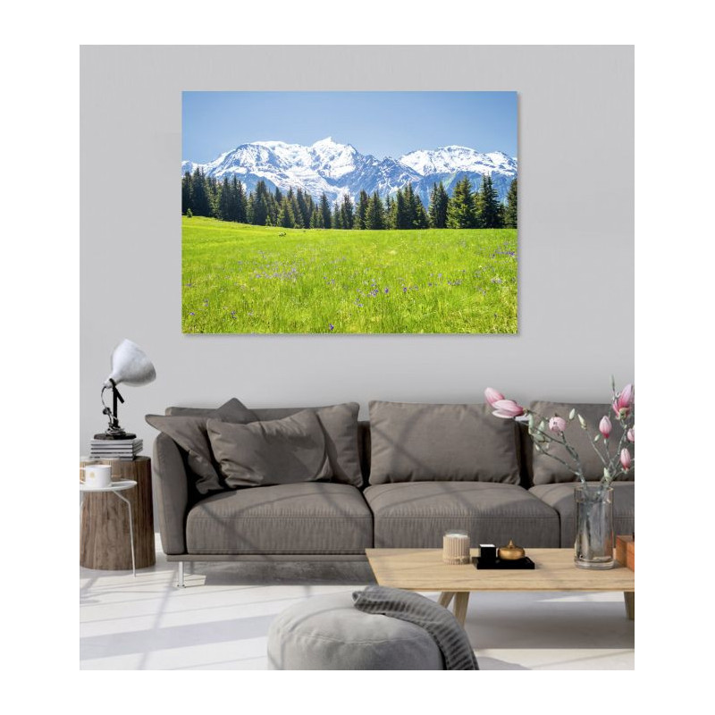 Póster PAISAJE DEL MONT BLANC