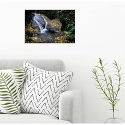 Póster PEQUEÑA CASCADA DE OTOÑO