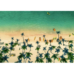 PLAGE VERTE VUE DU CIEL