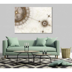Poster mural rose des vent