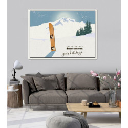 SNOW AND SUN poster