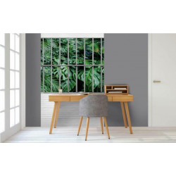 Tapiz pared VIDRIERA CON SELVA