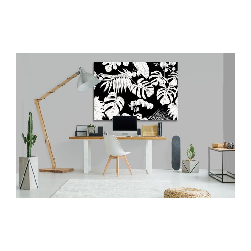 Póster TROPICAL EN BLANCO Y NEGRO