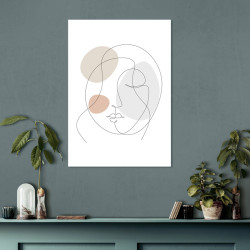 Post a line tracing a face - Scenolia