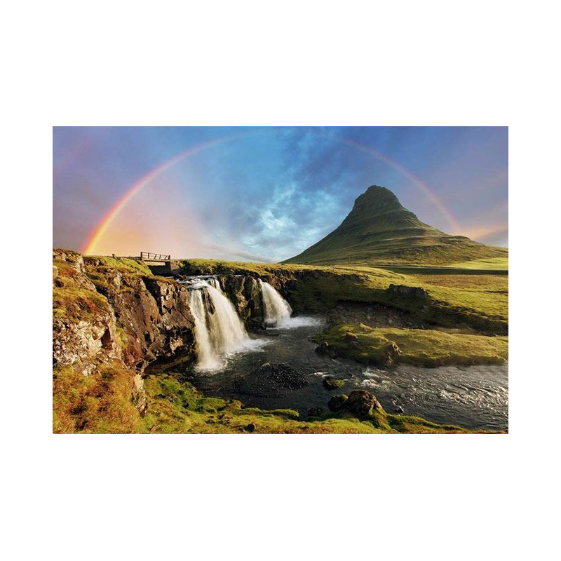Póster KIRKJUFELLSFOSS ISLANDIA - Poster panoramico