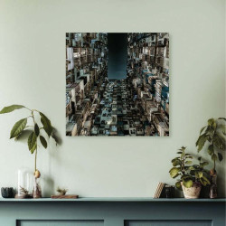 Affiche architecture asiatique contemporaine