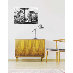 PALM TREE ENGRAVING Poster