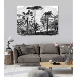 Póster GRABADO DE PALMERAS