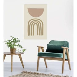 Affiche murale minimaliste pour décoration de salon