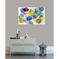 COLOURED CIRCLES poster