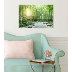 Poster BAMBOUS VERTS