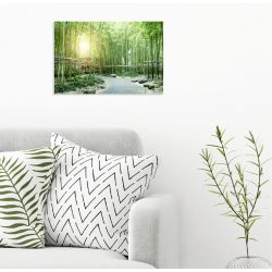 Poster BAMBOUS VERTS