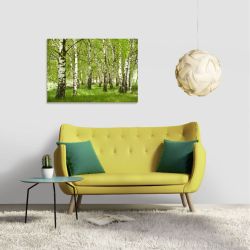 BIRCH FOREST Poster