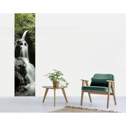 Tenture murale verticale cascade naturelle