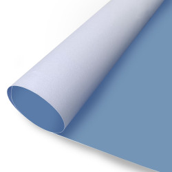 Plain blue wallpaper roll - Scenolia