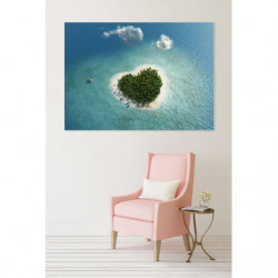 LOVE ISLAND Canvas print