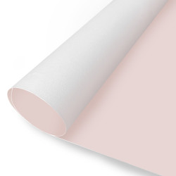 Plain pink wallpaper roll - Scenolia