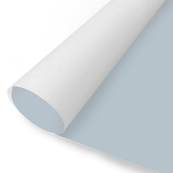 Plain blue gray wallpaper roll - Scenolia