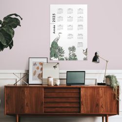 Poster CALENDRIER DU LAURIER BLANC