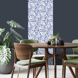 Tapiz pared SAUCE AZUL