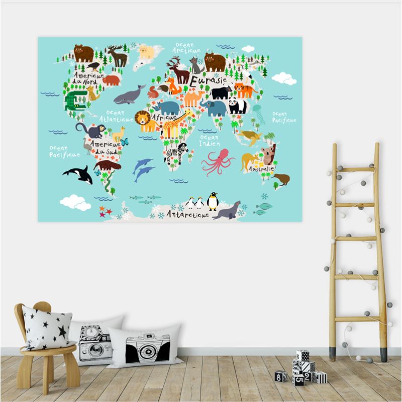 Poster DESSIN DU MONDE