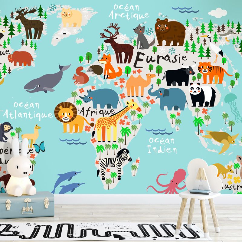 WORLD MAP DRAWING wallpaper