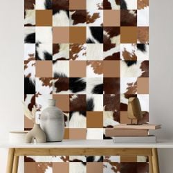 COWHIDE wall hanging