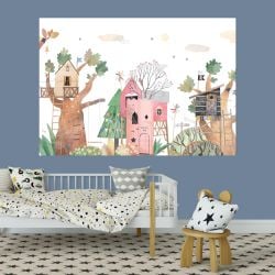 Tableau LES CABANES