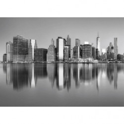 MANHATTAN PANORAMIC NB canvas print