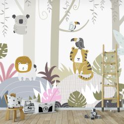 Papel pintado SELVA DIVERTIDA