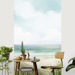 Papel pintado PLAYA ACUARELADA