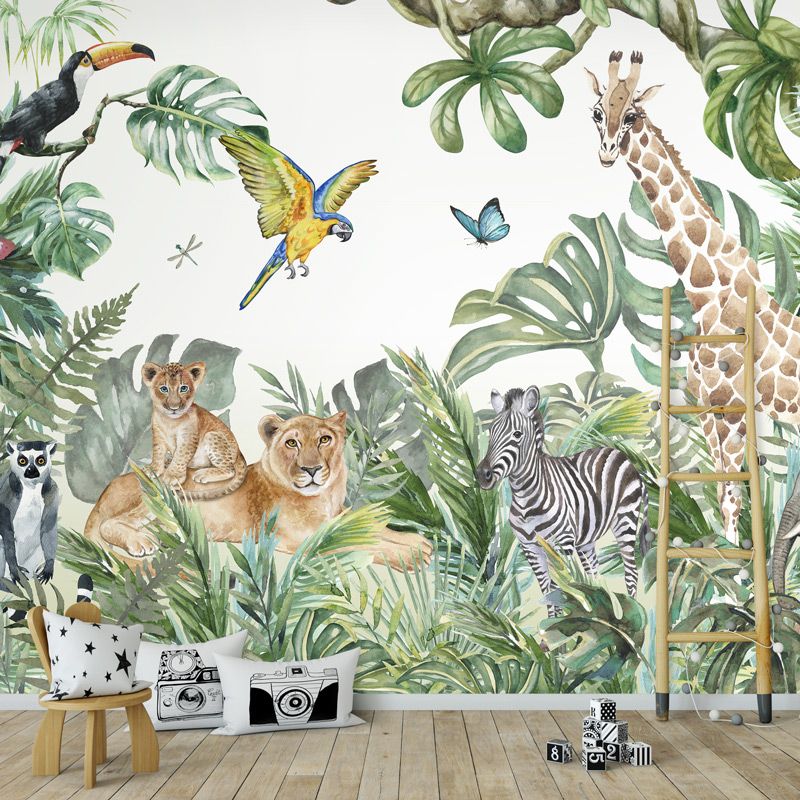 Papel pintado EN LA JUNGLA